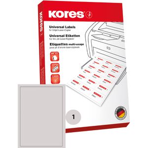 Produktbild für Universaletiketten Kores E210297500