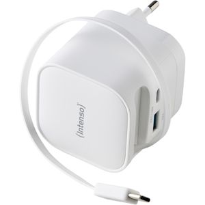 USB-Ladegerät Intenso Power Adapter W65ACIC GaN, 65 Watt