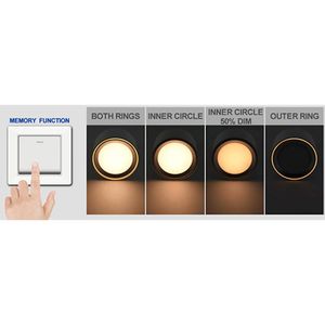 Produktbild für Deckenleuchte Nordlux Fallon, silber, LED