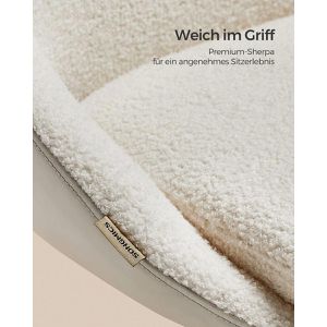 Produktbild für Bürostuhl Songmics OBG020W01