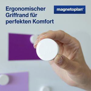Produktbild für Magnete Magnetoplan Ergo Large, weiß
