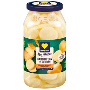Produktbild für Gemüsekonserve Edeka Herzstücke Kartoffeln in Scheiben