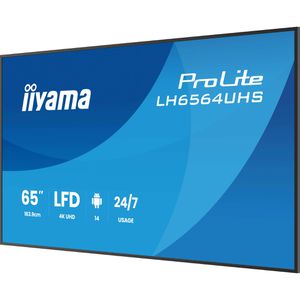 Produktbild für Digital-Signage Iiyama ProLite LH6564UHS-B1AG, 64,5 Zoll