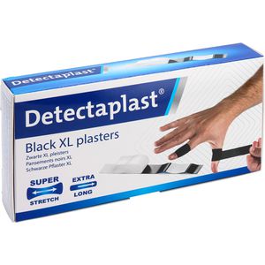Produktbild für Pflaster Detectaplast Black Finger, 50 Strips