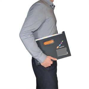 Produktbild für Fächermappe RAPESCO SupaFile 1489, A4, schwarz
