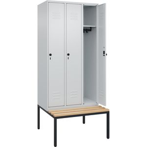 Spind CP-Möbel Classic PLUS, lichtgrau