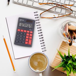 Produktbild für Taschenrechner Maul M 8, schwarz