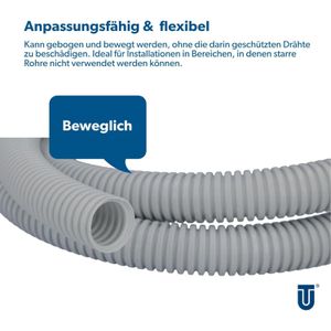 Produktbild für Leerrohr Unitec 40327, ungeschlitzt