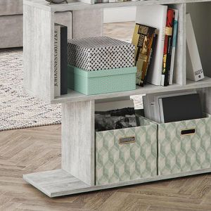 Produktbild für Bücherregal Vicco Levio, grau