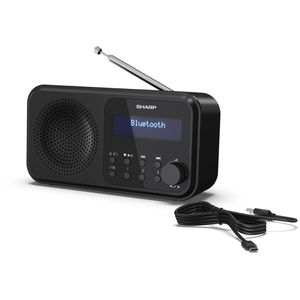 Produktbild für Radio Sharp Tokyo DRP420BK DAB+