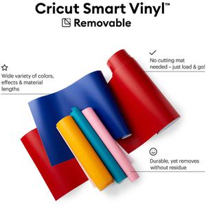 Produktbild für Vinylfolie Cricut 2008649 Smart Vinyl, weiß