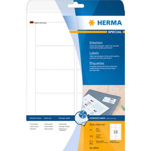 Produktbild für Inkjet-Etiketten Herma 8840 Special, weiß