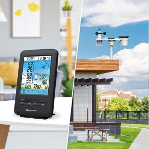 Produktbild für Wetterstation Bresser 4CAST 7-in-1 WLAN Funk digital App-fähig