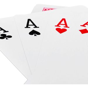 Produktbild für Kartenspiel Relaxdays 10023627, Jumbo Pokerkarten