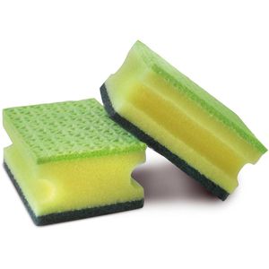 Produktbild für Spülschwamm Spontex Duo Anti-Fett 5+1, 19.311.067