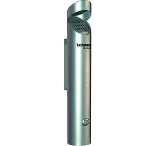 Produktbild für Aschenbecher Kerkmann 6289 Pio, silber, für Outdoor, mit Dac