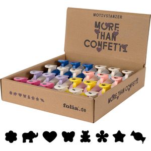 Motivstanzer Folia 7299 Ganzjahr 24er Set