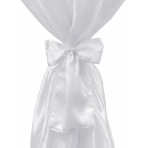 Produktbild für Tischhusse vidaXL 241189, mit Schleifenband, Ø 80 cm