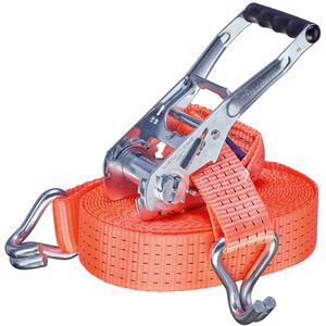 Produktbild für Spanngurt Feldtmann TECTOR, orange, mit Haken &amp; Ratsche