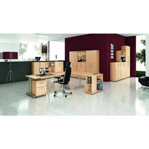 Produktbild für Aktenregal Hammerbacher B-Serie, aus Holz