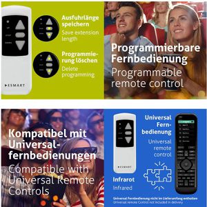 Produktbild für Beamer-Leinwand ESMART Professional MIMOTO