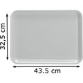 Zusatzbild Tablett Zeller 26697, 43,5 x 32,5 cm