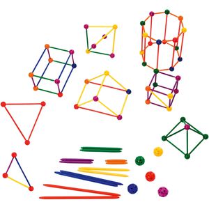 Produktbild für Lernspielzeug Betzold 87071, Geometrie-Steckbaukasten