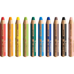 Produktbild für Buntstifte Stabilo woody 3 in 1, 880/10