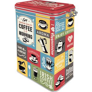 Produktbild für Kaffeedose Nostalgic-Art Coffee Collage, aus Metall