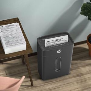 Produktbild für Aktenvernichter HP 2800 OneShred 6CC, schwarz