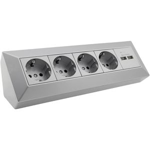 Tischsteckdose ChiliTec 23662, ohne Zuleitung