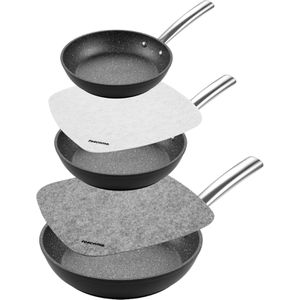 Produktbild für Pfannenschoner Tescoma Presto, grau, aus Filz