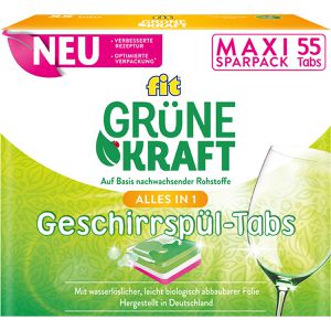 Spülmaschinentabs fit Grüne Kraft Alles-in-1