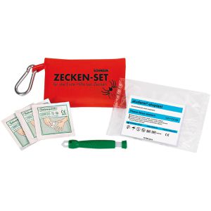 Produktbild für Zeckenzange Söhngen Zeckenset Erste Hilfe 14 Teile