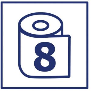Produktbild für Toilettenpapier Fripa Select Premium