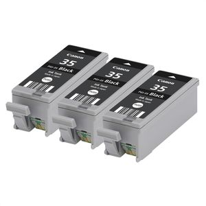 Produktbild für Tinte Canon PGI-35 BK, 1509B028, 3er-Pack