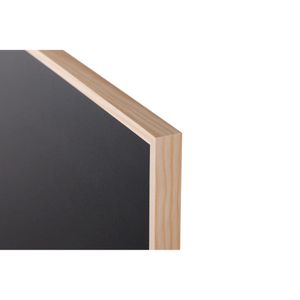 Produktbild für Kreidetafel Bi-Office New Basic PM38010115, schwarz