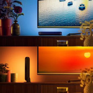 Produktbild für Tischlampe Philips-Hue Play Lightbar Kit, schwarz mit LED