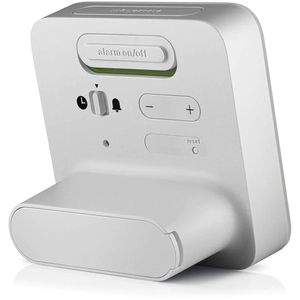 Produktbild für Wecker Braun BC09W DCF weiß, digital