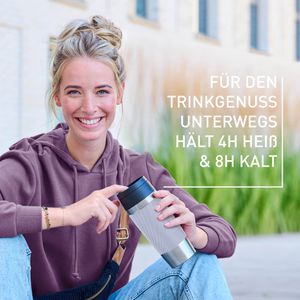 Produktbild für Thermobecher Emsa Travel Mug Classic Twist N2025600, lavendel