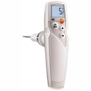 Testo Einstichthermometer 105 digital, -50 bis 275°C, HACCP, Sonde 10 cm