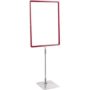 Produktbild für Plakatrahmen Böttcher-AG aus Kunststoff, rot