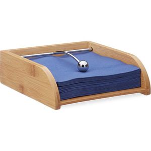 Serviettenhalter Relaxdays 10024199, Holz