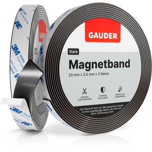 Produktbild für Magnetband Gauder schwarz
