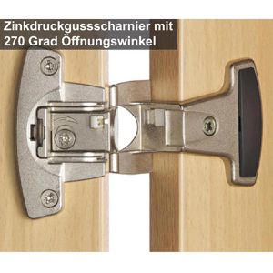 Produktbild für Aktenschrank Hammerbacher H-Serie, aus Holz