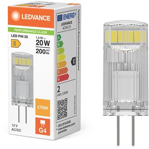 Produktbild für LED-Lampe LEDVANCE LED Pin 20, G4