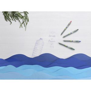 Produktbild für Kugelschreiber Pilot Bottle 2 Pen Ecoball 10+10