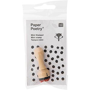 Produktbild für Motivstempel Rico-Design Paper Poetry Mini Fuchs, aus Holz