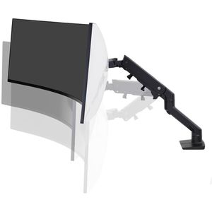 Produktbild für Monitorhalterung Ergotron HX HD Monitorarm schwarz