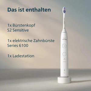 Produktbild für Elektrische-Zahnbürste Philips Sonicare, weiß, HX7400/01